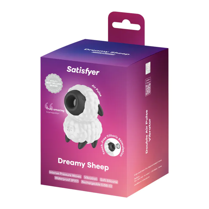 Вакуумний кліторальний стимулятор Satisfyer Dreamy Sheep — фото 6