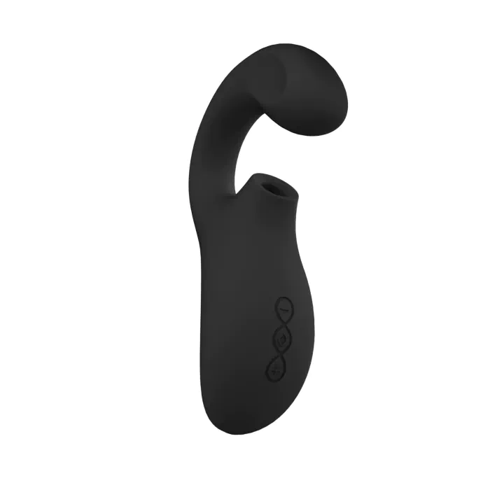 Кліторально-вагінальний звуковий стимулятор Lelo Enigma Black — фото 4