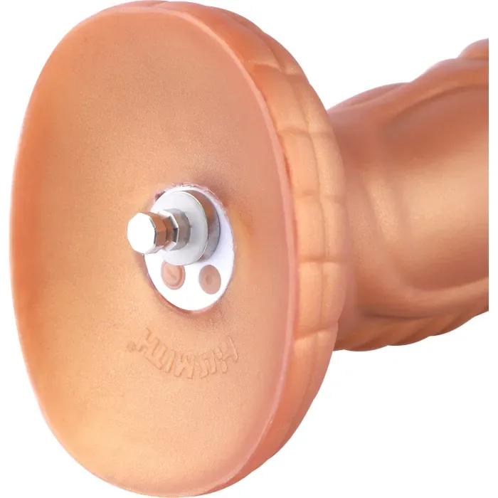 Фалоімітатор з вібрацією Hismith Slightly Curved Vibrating Silicone Dildo Monster Series — фото 10