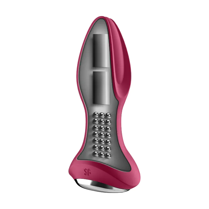 Анальна вібропробка Satisfyer Rotator Plug 2+ Red — фото 7