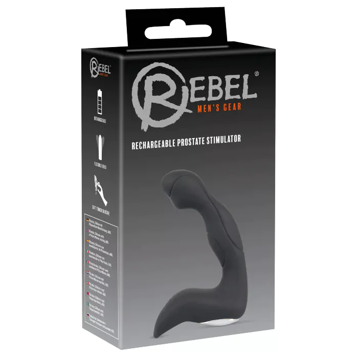 Стимулятор простати Rebel Rechargeable Black — фото 9