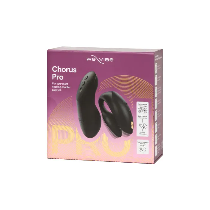 Парний смартвібратор We-Vibe Chorus Pro Satin Black — фото 21