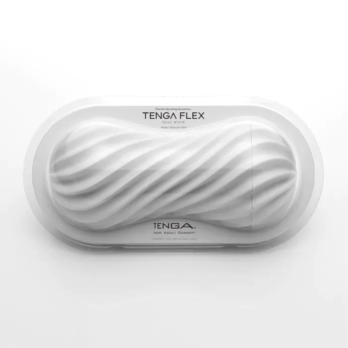 Мастурбатор Tenga Flex Silky White — фото 9