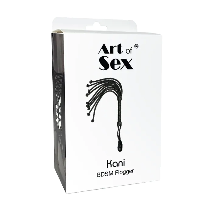 Ажурний батіг Кішка з екошкіри Art of Sex Kani — фото 4