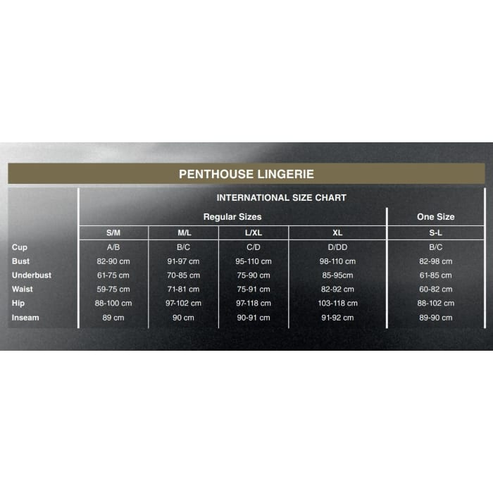 Трусики Penthouse Mermaid Fantasy Black — фото 16