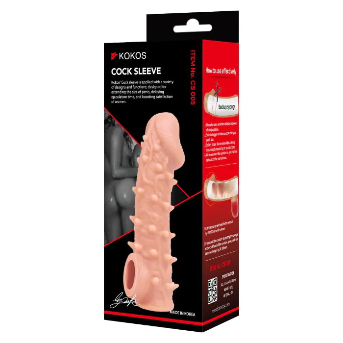 Насадка на член Kokos Cock Sleeve CS 005 M — фото 7