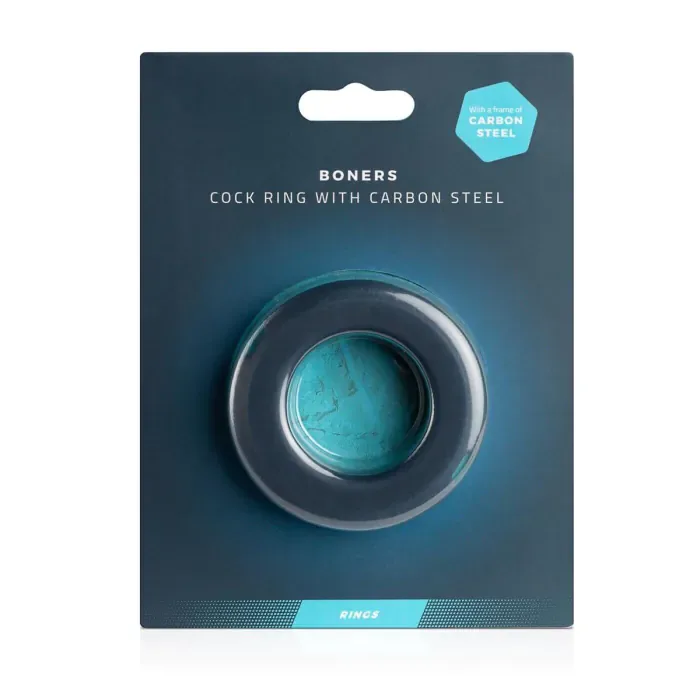 Ерекційне кільце Boners Cock Ring With Steel Core — фото 3