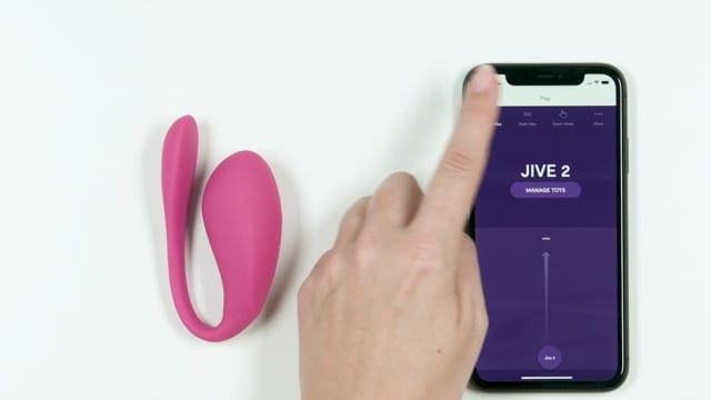 Смарт віброяйце We-Vibe Jive 2 Pink — фото 14