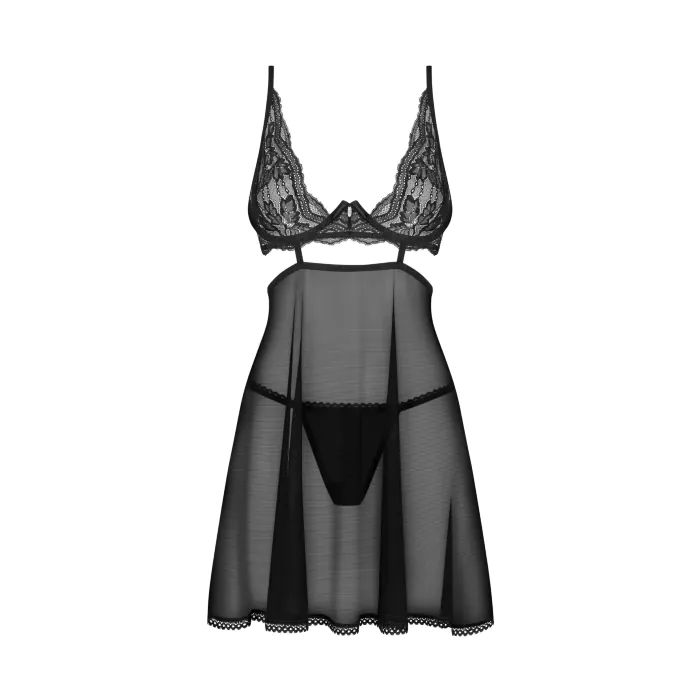 Бебі-дол Obsessive Nutris babydoll & thong