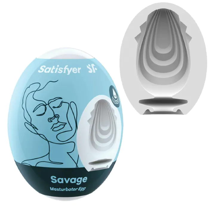 Набір мастурбаторів Satisfyer Egg Set Savage 3 шт — фото 4