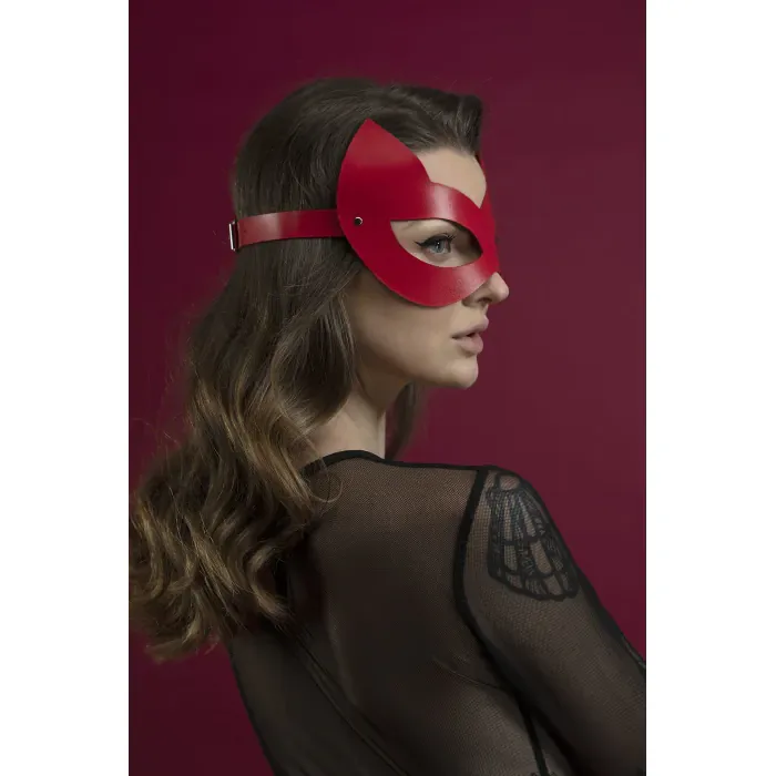 Маска киці Feral Feelings Kitten Mask Red — фото 2