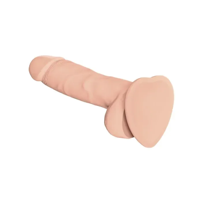 Реалістичний фалоімітатор Strap-On-Me SOFT REALISTIC DILDO Vanilla - Size М — фото 2