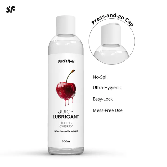 Лубрикант Satisfyer Juicy Lubricant Cheeky Cherry 300 мл — фото 4