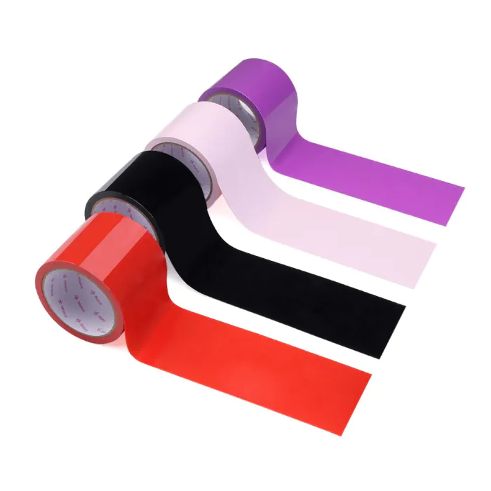 Скотч для бондажу електростатичний Lockink Sevanda Electrostatic Tape Red — фото 4