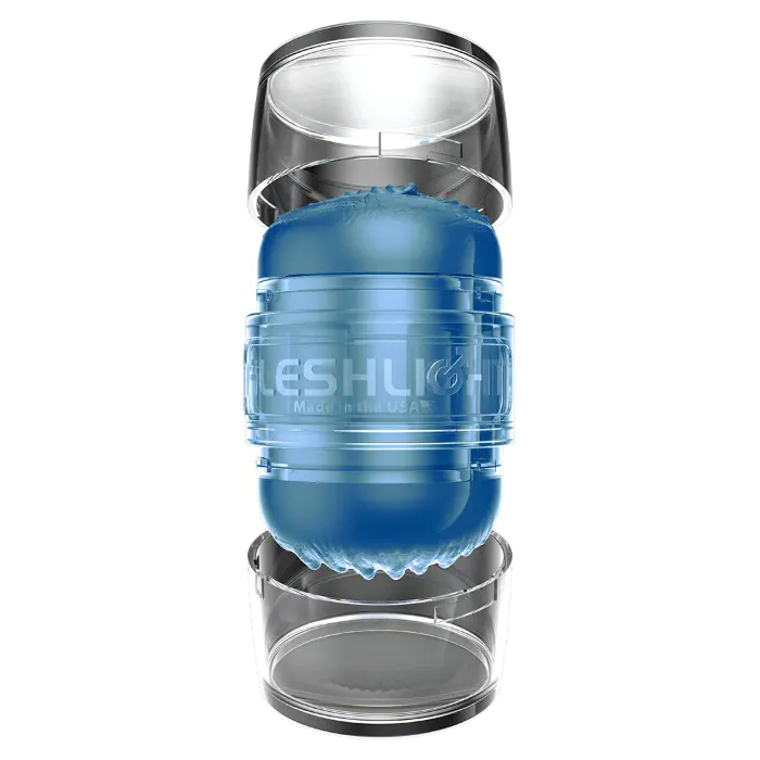 Мастурбатор Fleshlight Quickshot Alien Metallic Blue — фото 6