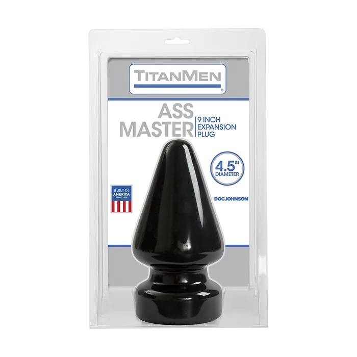Пробка для фістингу Doc Johnson Titanmen Tools - Butt Plug - 4.5 Inch Diameter Ass Master — фото 2