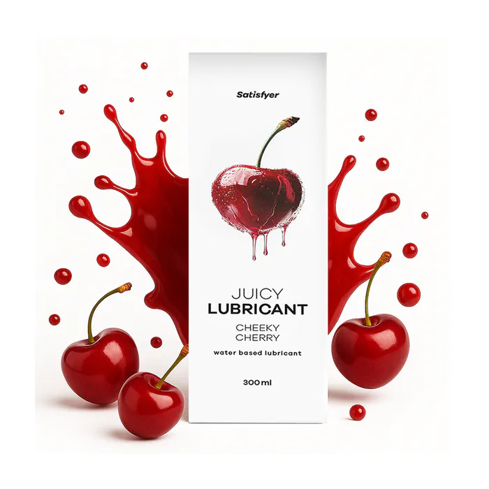 Лубрикант Satisfyer Juicy Lubricant Cheeky Cherry 300 мл — фото 2