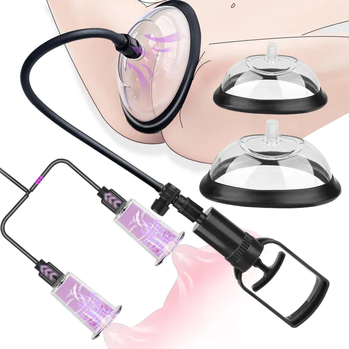 Вакуумна помпа для грудей, сосків та вульви Men Powerup Passion Pump — фото 6