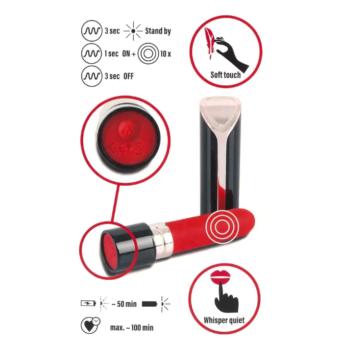 Мінівібратор You2Toys Lipstick Vibrator — фото 7
