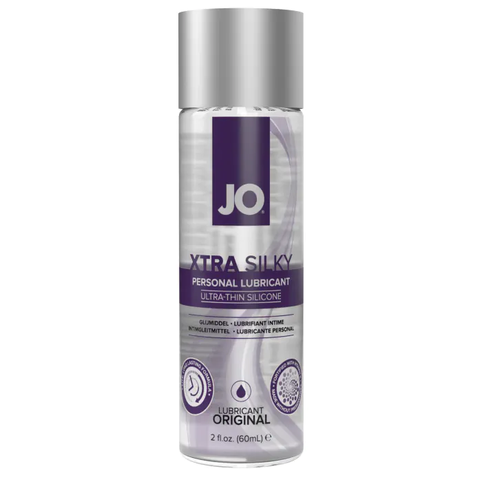 Лубрикант на силіконовій основі JO Xtra Silky Silicone 60 мл — фото 2