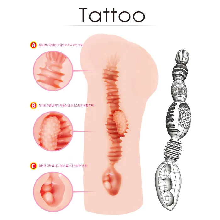 Мастурбатор Kokos Tattoo — фото 5