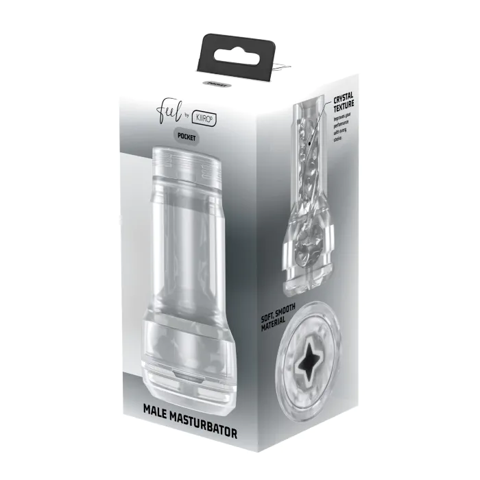 Мастурбатор Kiiroo Feel Pocket Crystal — фото 9