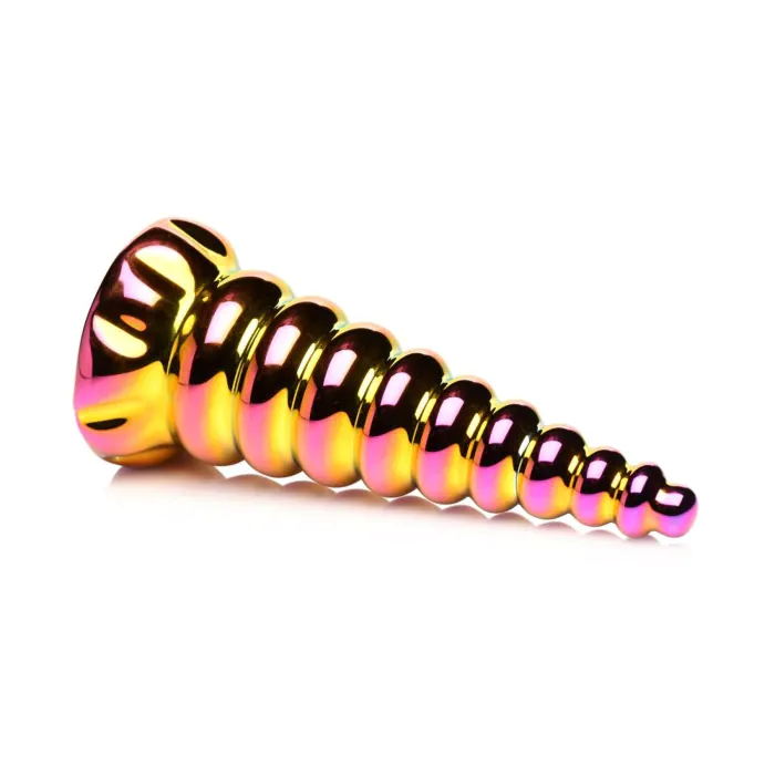 Фалоімітатор Creature Cocks Twilight Rainbow Glass Dildo — фото 2
