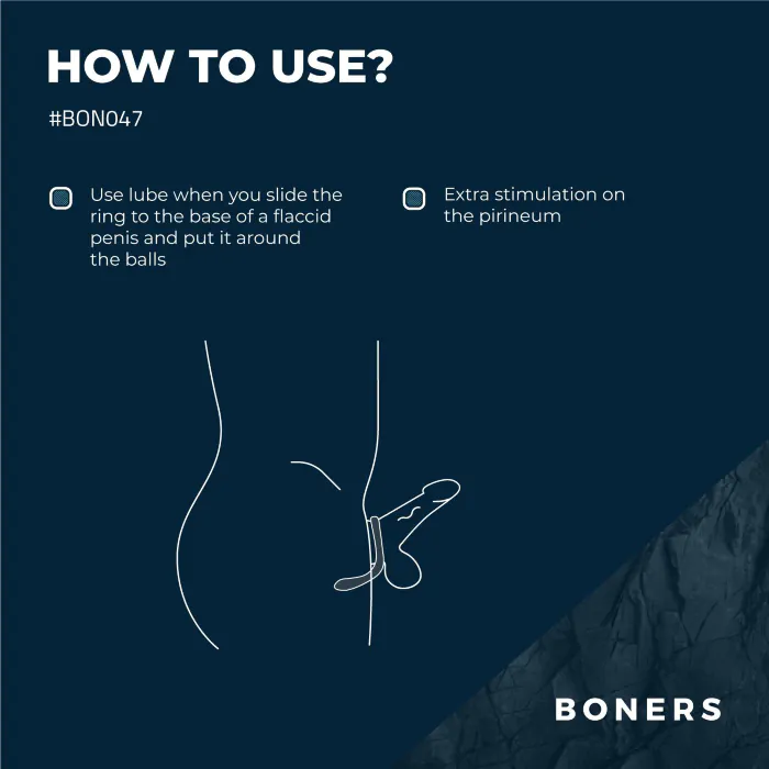 Ерекційне кільце Boners Cock ring — фото 9