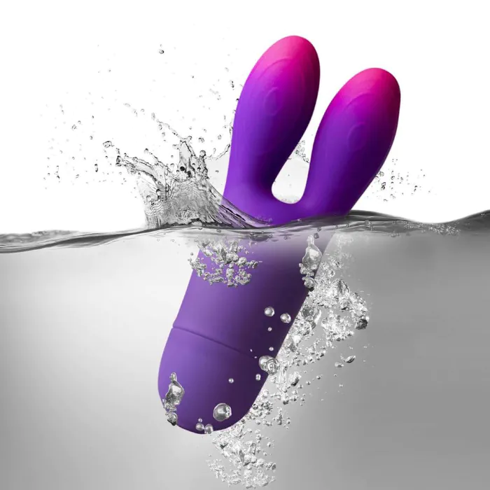 Вібратор Rocks Off Glo Girl Bunny — фото 4