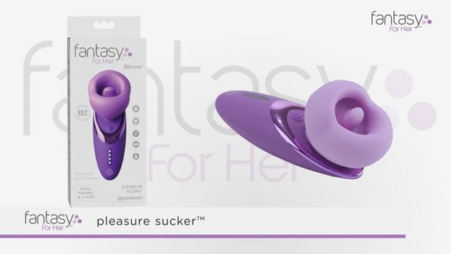 Стимулятор Pleasure Sucker Vibrator Purple — фото 6