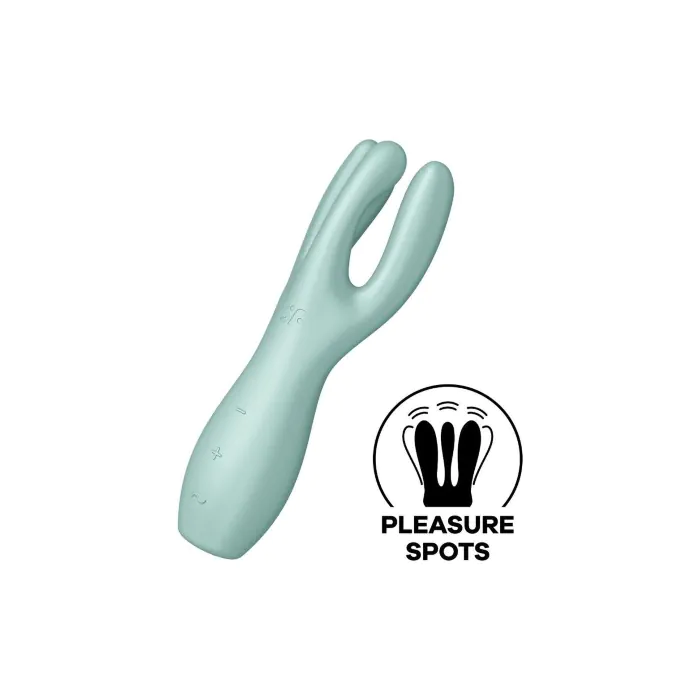 Кліторальний вібратор Satisfyer Threesome 3  mint