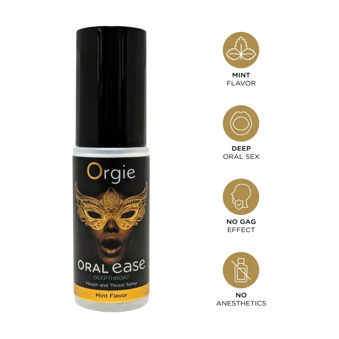 Спрей для глибокого мінету Orgie Oral Ease Deepthroat 15 мл — фото 2