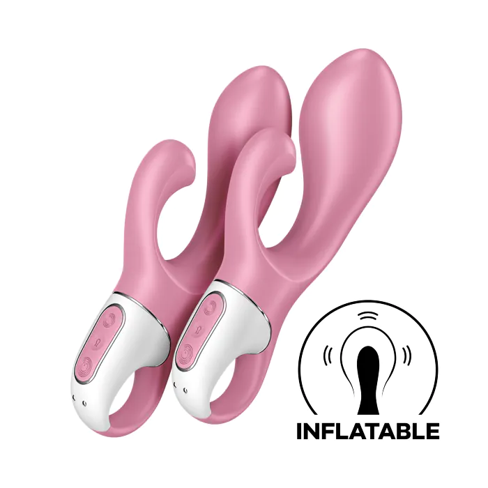 Вібратор-кролик Satisfyer Air Pump Bunny 2 pink — фото 2