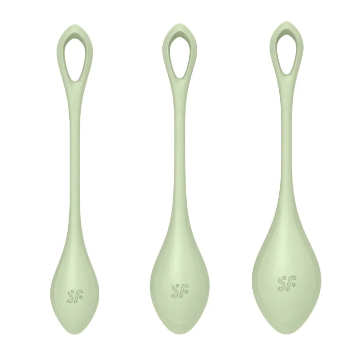 Вагінальні кульки Satisfyer Yoni Power 2 Light Green — фото 4