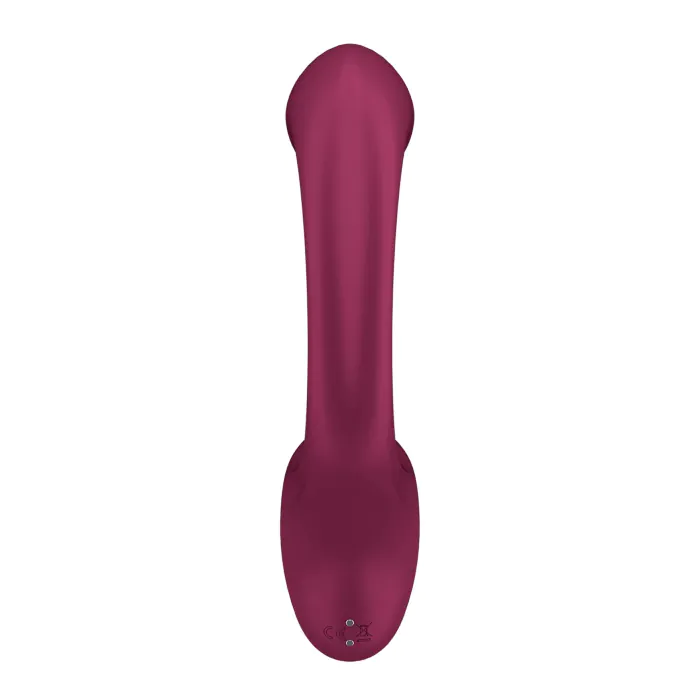 Вагінально-кліторальний вібратор Satisfyer G for Goddess 2 Wine Red — фото 4