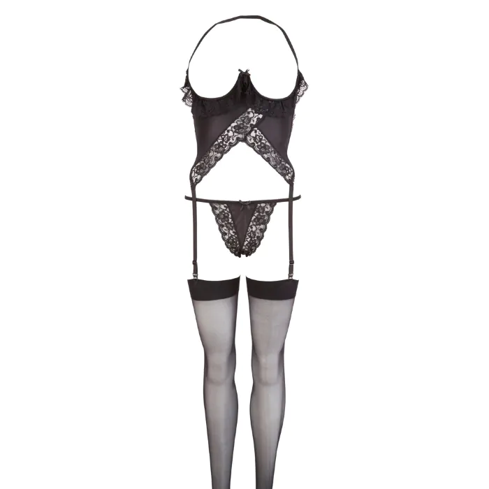 Комплект Cottelli Lingerie Set Black — фото 4