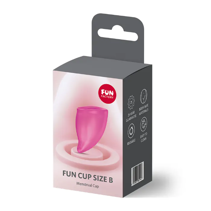 Менструальна чаша Fun Factory Fun Cup B Magenta — фото 9