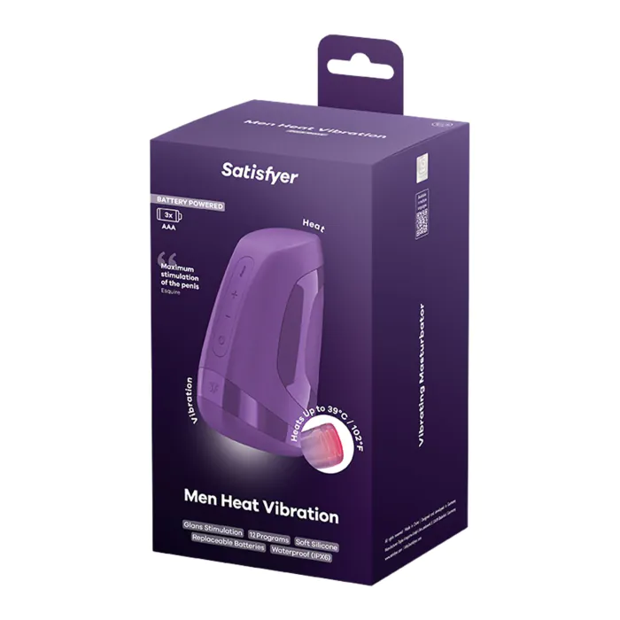 Мастурбатор Satisfyer Men Heat Vibration Battery Series — фото 8