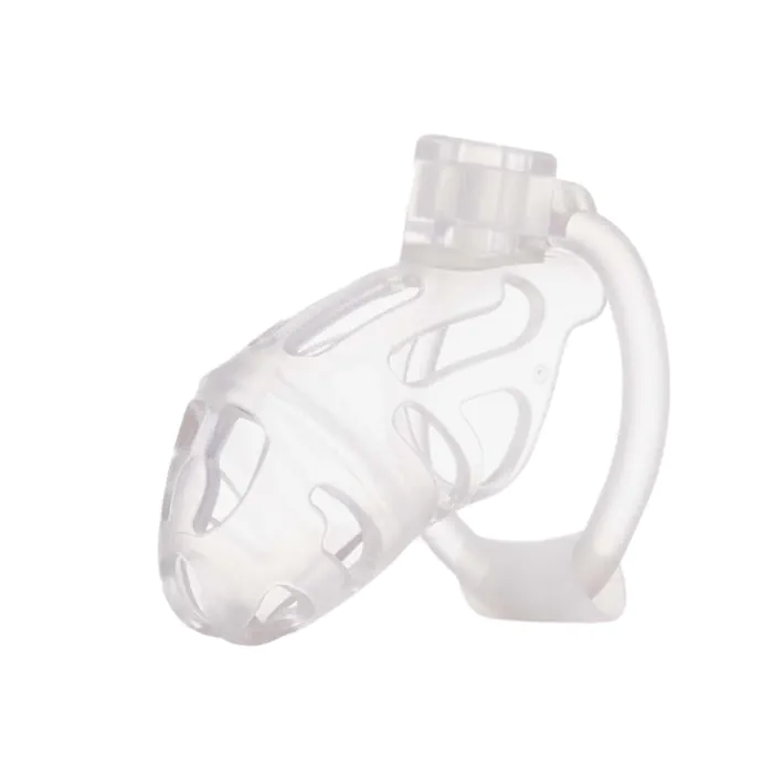 Клітка для пеніса Lockink Sevanda Plastic Chastity Cage Transparent