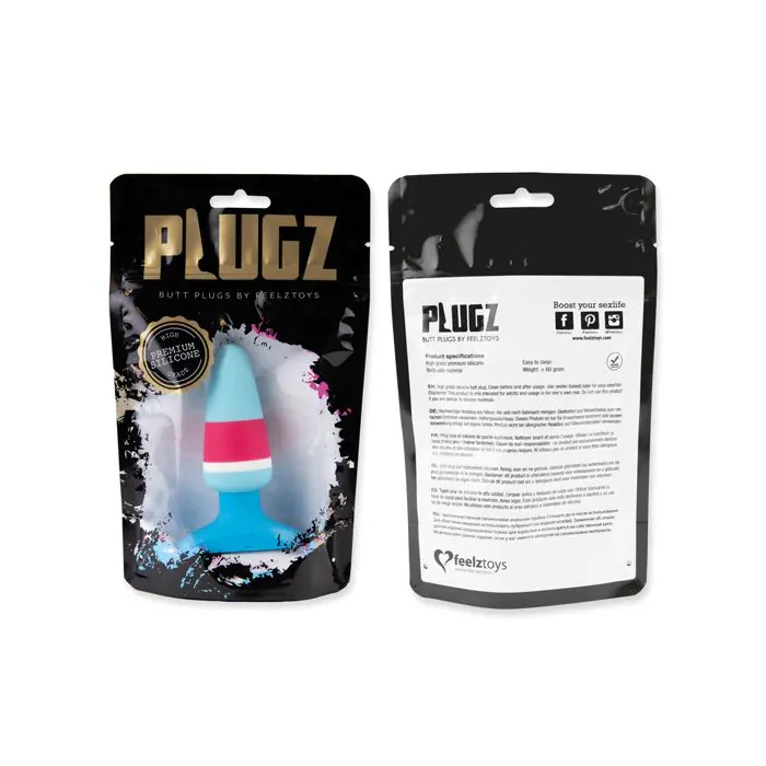 Анальна пробка FeelzToys Plugz Butt Plug Colors Nr. 1 — фото 3