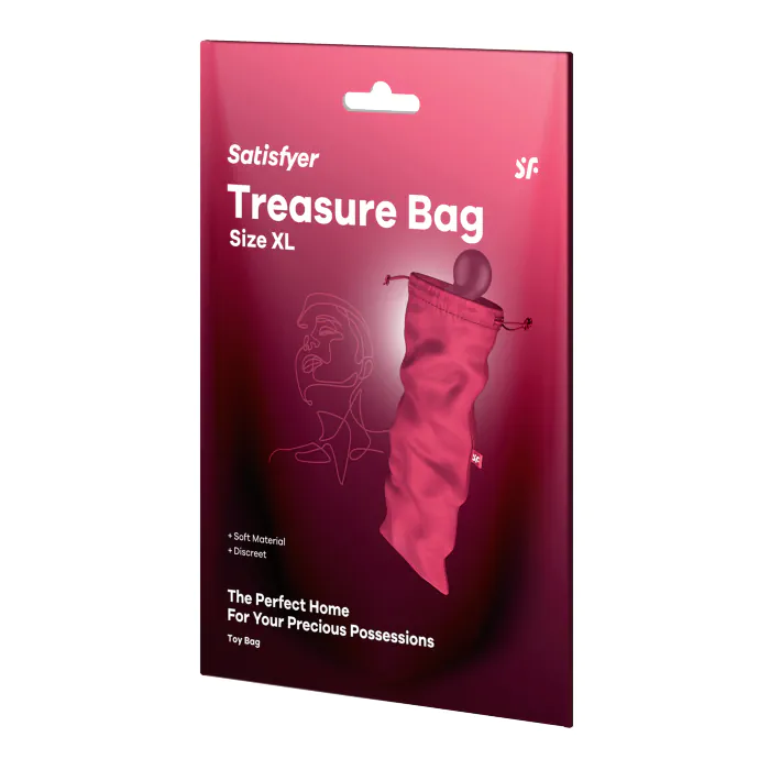 Мішечок для зберігання іграшок Satisfyer Treasure Bag XL Pink — фото 3