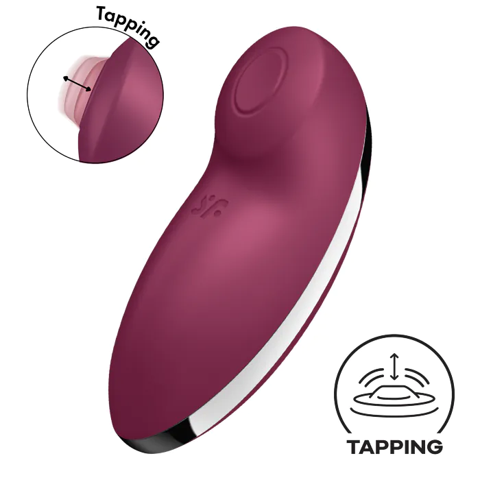 Вібростимулятор Satisfyer Tap & Climax 2 Red