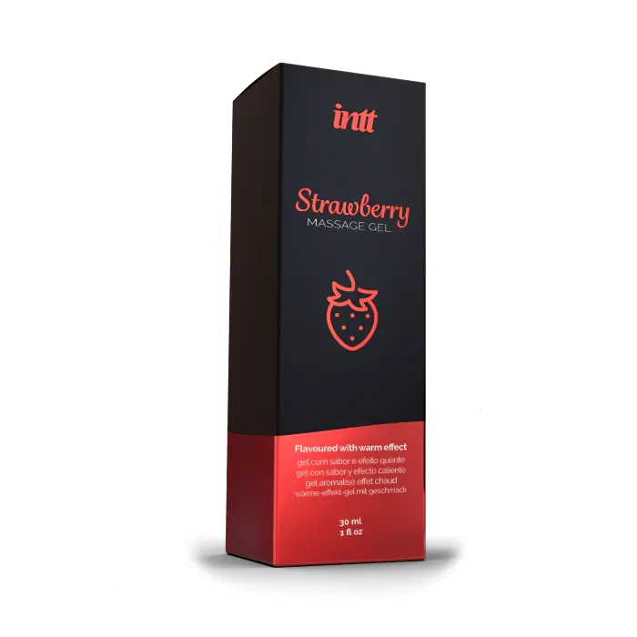 Стимулюючий масажний гель для інтимних зон Intt Strawberry 30 мл — фото 2