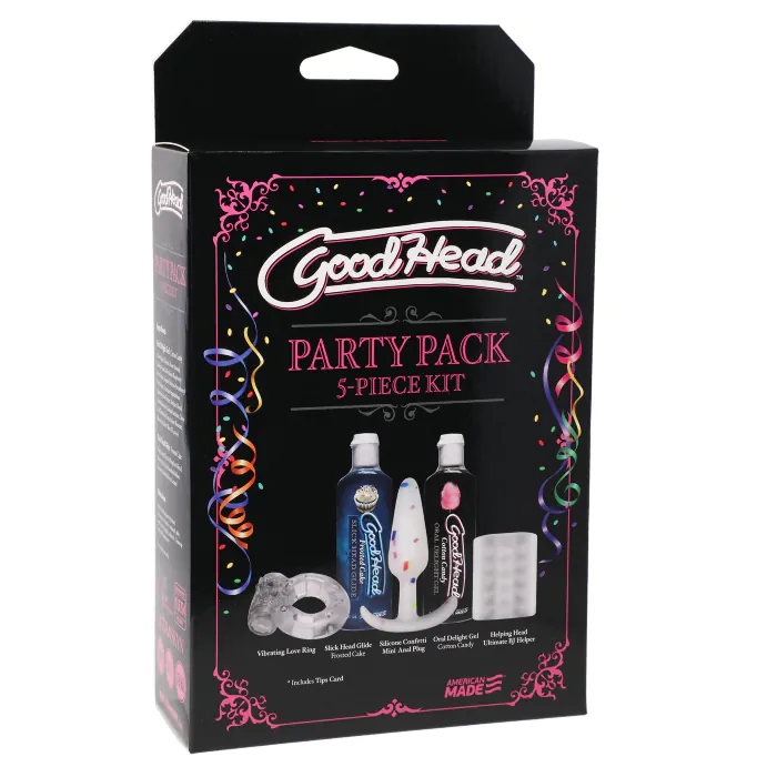 Набір Doc Johnson GoodHead Party Pack 5 Piece Kit — фото 2