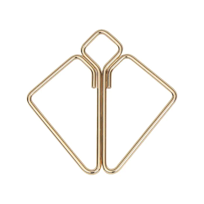 Затискачі для сосків Lockink Nipple Clamps Minimalism Golden — фото 6