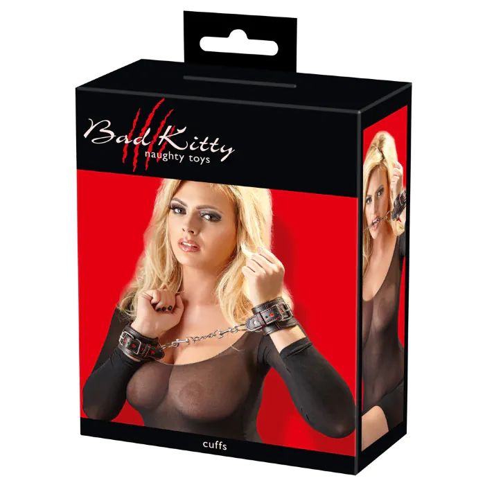 Наручники Bad kitty Black Handcuff — фото 7