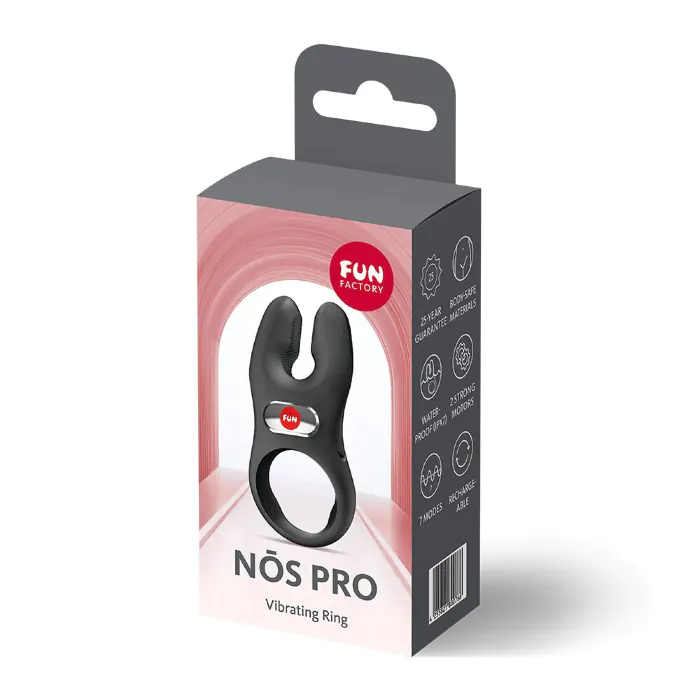 Віброкільце Fun Factory NŌS Pro Black — фото 8