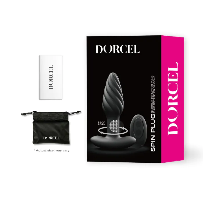 Анальна вібропробка Dorcel Spin Plug — фото 5