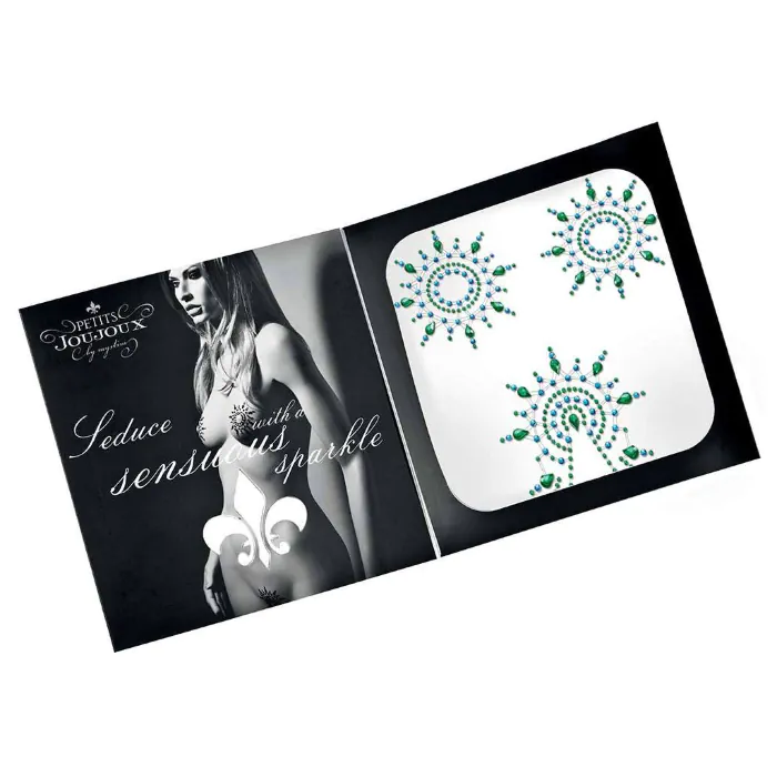 Пестіс Petits Joujoux Gloria set of 3 Green-Blue — фото 2