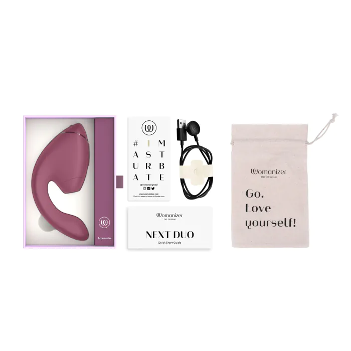 Стимулятор Womanizer Next Duo Dusky Pink — фото 15